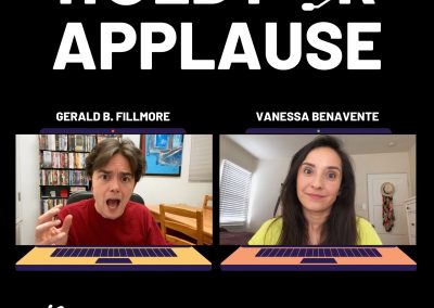 Poster HOLD FOR APPLAUSE